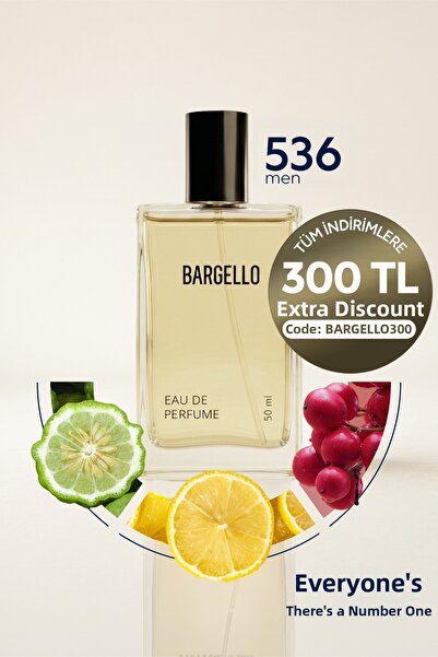 Bargello 536 Men's Perfume Edp Fresh 50 ml