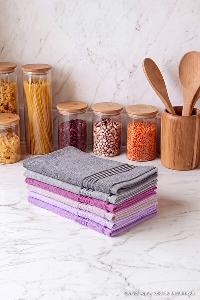 TRENDYOLMİLLA HOME 6-Piece Kitchen Towel Set 30X50 cm Tphaw27Mh00026