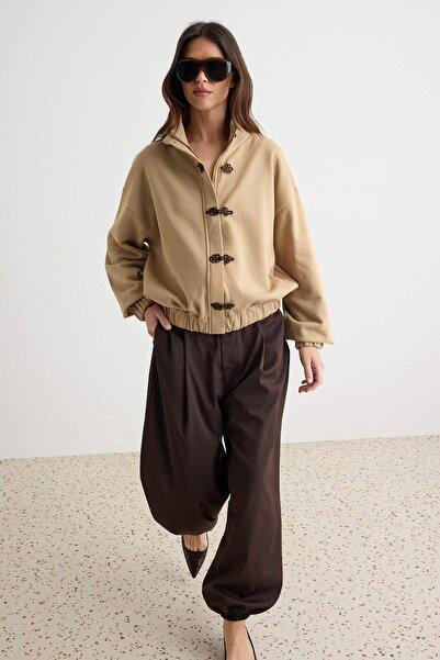 Trendyol Collection Mink Knitted Sweatshirt Twoaw27Sw00233