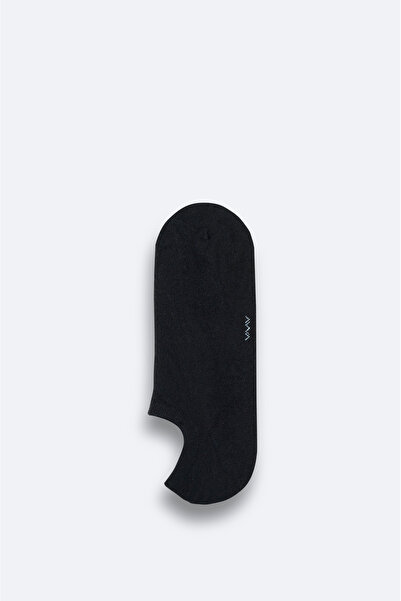 Avva Erkek Siyah Havlu Tabanlı Bambu Sneaker Çorap B008559