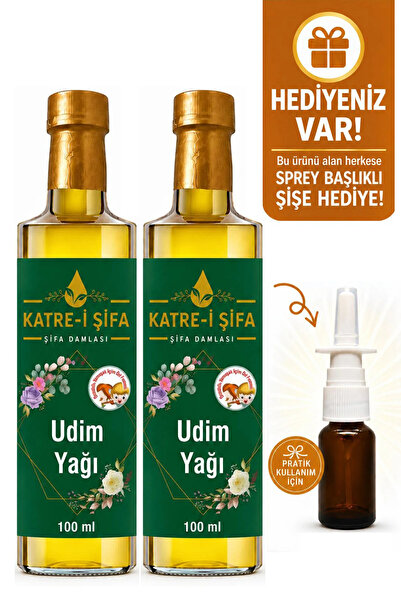 Katre-i Şifa Çocuklar Için Yumuşak Içim Udim Yağı 100 ml 100 ml 2li Ekonomik Set