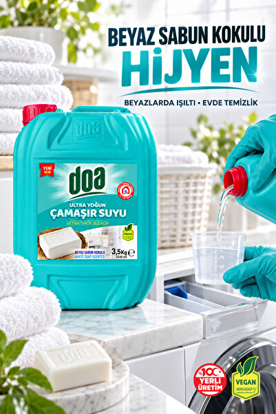 Doa Çamaşır Suyu 3.5 Lt Beyaz Sabun Kokulu