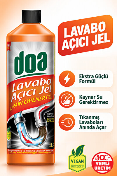 Doa Lavabo Açıcı Jel / 1000 Ml