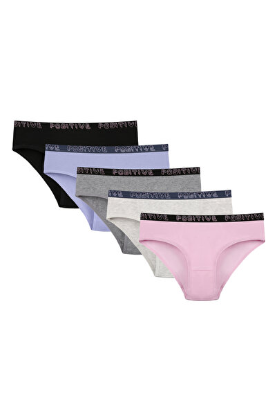 Donella 5-Pack Colorful Youth Girls' Underwear