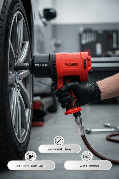 GAPTOOLS PROFESSIONAL Havalı Somun Sökme 3/4 Gp3401
