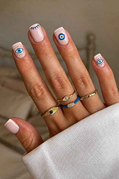 Flash Tattoos® Nazar Tırnak Dövmesi