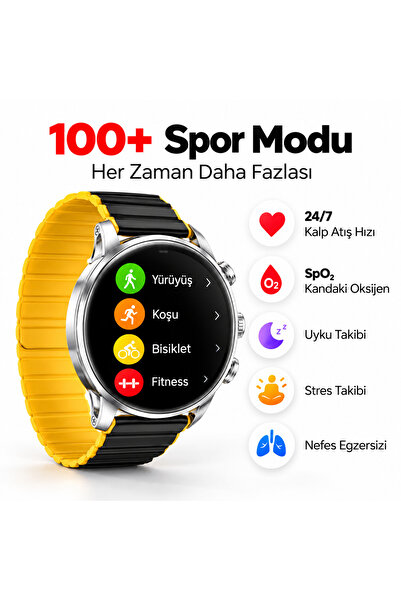 Kieslect ساعة ذكية kieslect kr 2 - ستانلس ستيل