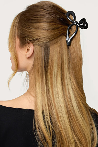 New Obsessions Large Bow Acetate Latch Buckle