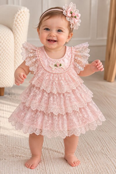 Harry&Millie Baby Girl Ruffle Dress, Mevlüt Dress, Baby Gift