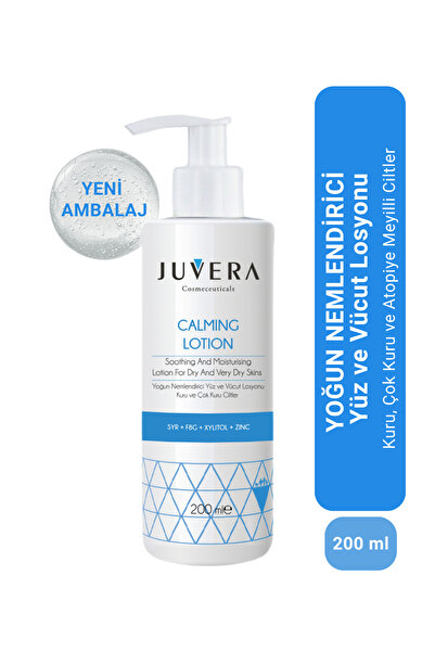 JUVERA Cosmeceuticals Yoğun Nemlendirici Yüz Vücut Losyonu - Kuru Ve Atopik C...