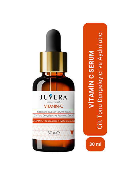 JUVERA Cosmeceuticals Vitamin C Cilt Tonu Dengeleyici ve Aydınlatıcı Serum 30 ml