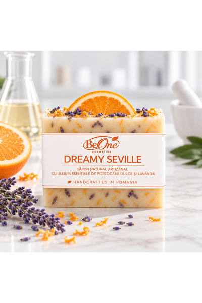 BeOne Cosmetics Dreamy Seville- sapun artizanal handmade, 100% natural, aroma...
