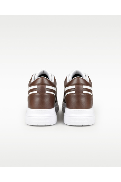 level step Icon Kahve +10Cm Height-Increasing Shoes