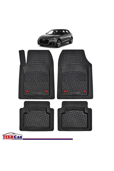 TEAMCAR Car Mats Tray Type Compatible with Audi A1 GB Hatchback 5 doors (2018...