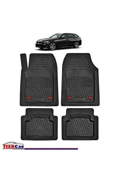 TEAMCAR Car Mats Tray Type Compatible with BMW 3 Series G21 Touring, Estate (...