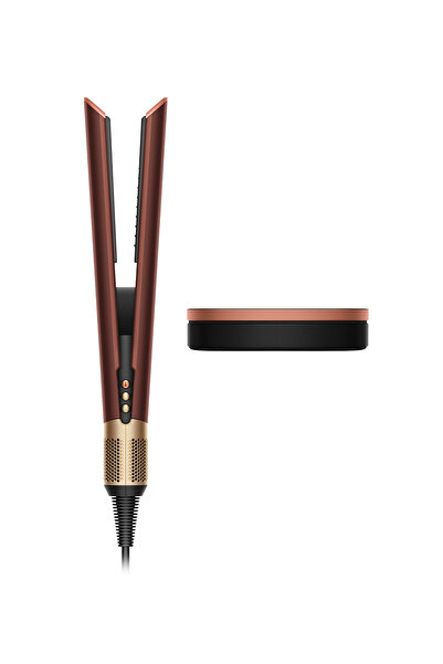 DYSON Airstrait™ saç kurutma ve düzleştirici (Plum Copper)