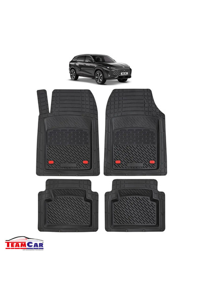 TEAMCAR Тип подложка за автомобилни стелки, съвместими с MG HS Mk1 SUV (2018-...
