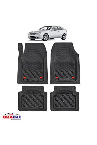TEAMCAR Тип подложка за автомобилни стелки, съвместими с Mercedes-Benz C-Clas...