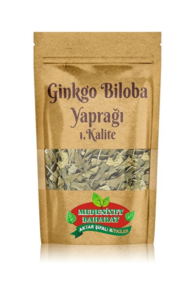 Medeniyet Baharat Ginkgo Biloba Yaprağı - Ginko Biloba Yaprağı 100 Gr. 1.kali...