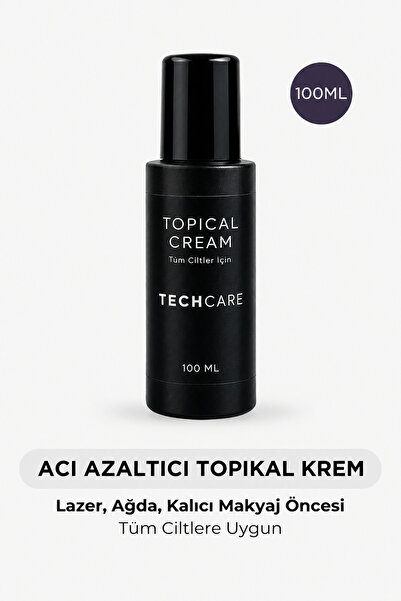 Tech Care Acı Azaltıcı Care Cream-Topical Cream Lazer Epilasyon Ağda Dolgu Pr...