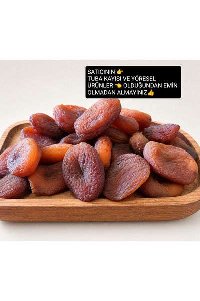 Tuba Kayısı Günkurusu Jumbo Boy 500 g – Doğal Kurutulmuş Malatya Kayısısı