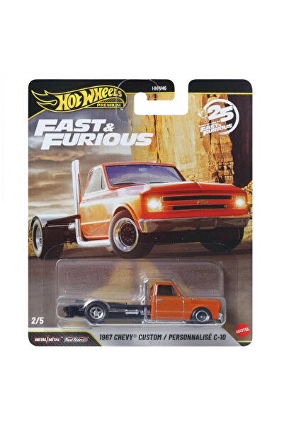 HOT WHEELS Premium Fast Furious 25. Year 1967 Chevy Custom C-10 Hnw46 - 979P