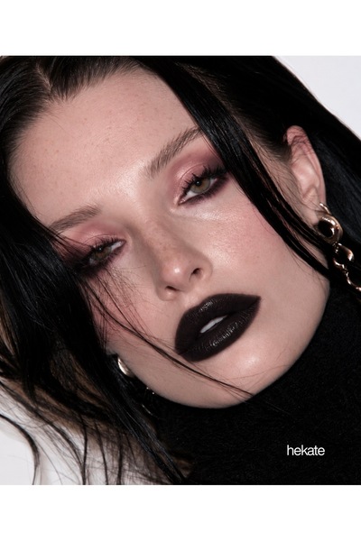 Paden Hekate Siyah Gotik Ruj - Lipstick Kremsi Opak
