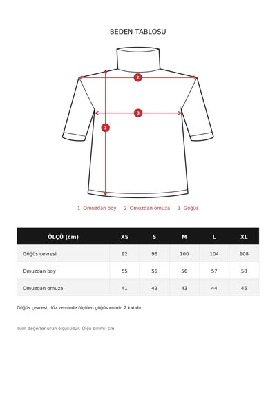 LAULEİ Tricou căptușit cu guler vertical