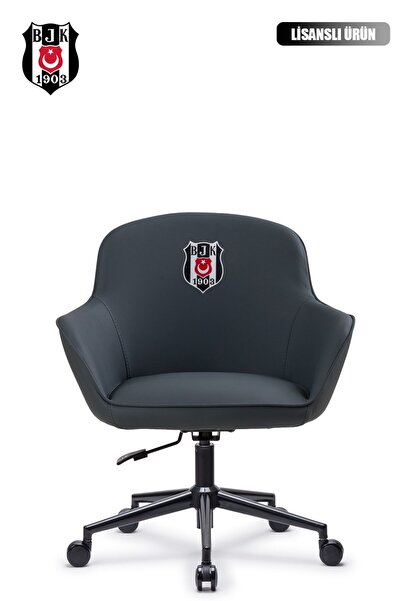 Beşiktaş Fanchair x Icon Gri Çalışma Koltuğu