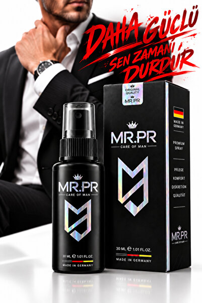 MR.PR Care & Massage For Man Premium Quality Sprey 30 ml Germany