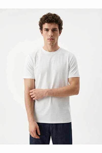 Loft Erkek Beyaz Lf 2038850 Off Whıte M Tss T-shirt