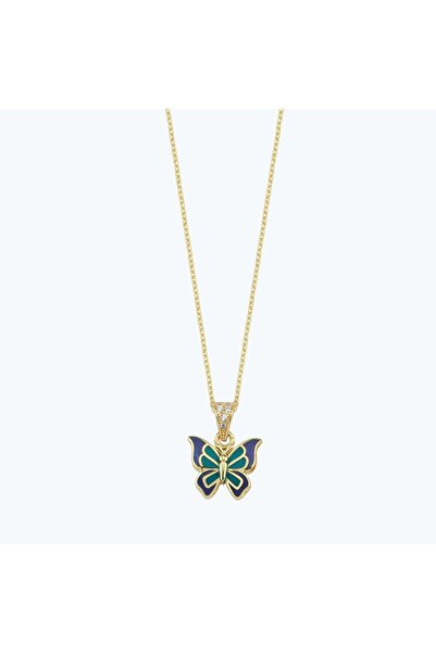 Altınbaş Altın Kelebek Kolye