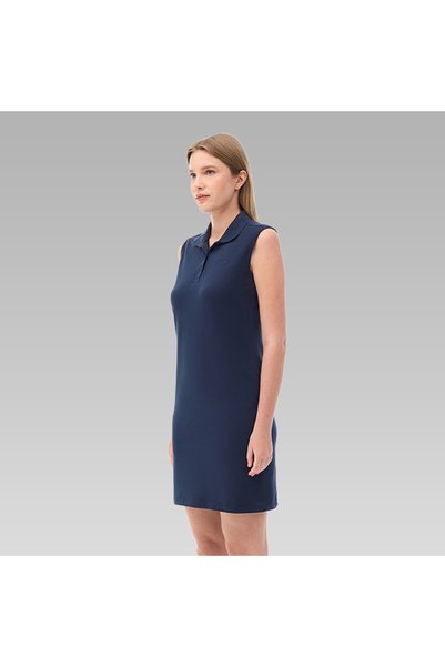 Columbia CSC Basic Polo Sleeveless Dress Kadın Sıfır Kol Elbise