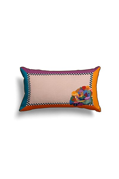 Maxxdeco 30x50 cm Pile Throw Pillow Cover