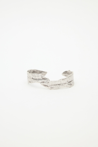 Manuka Ava Matte Coated Bracelet Silver