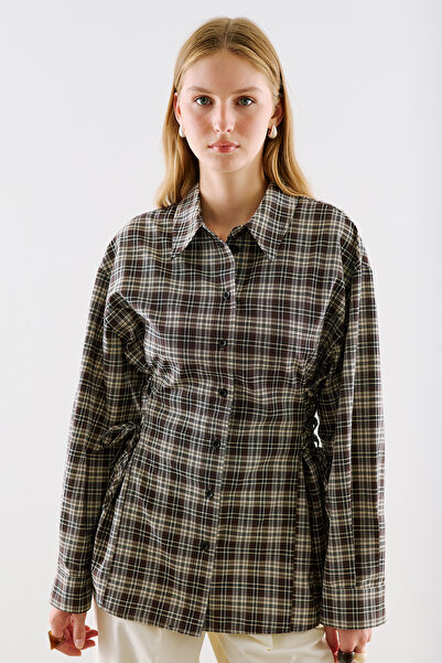 Manuka Belden Binding Detail Shirt Brown