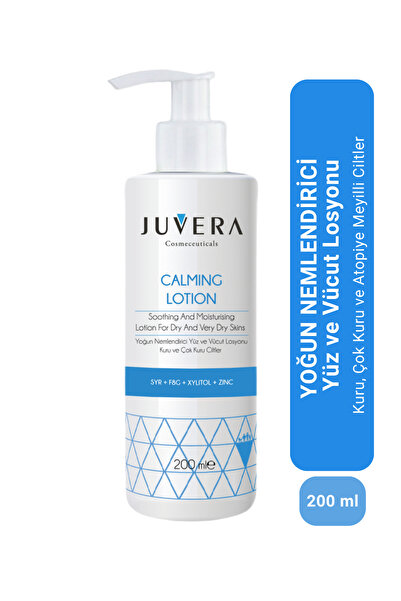 JUVERA Cosmeceuticals Yoğun Nemlendirici Yüz Vücut Losyonu - Kuru Ve Atopik C...