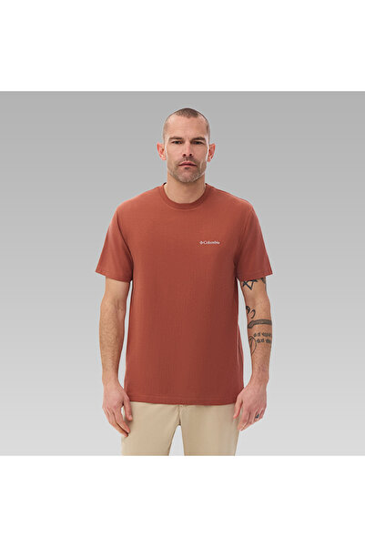 Columbia Cs0282 Csc M Basic Sm Logo Brushed Ss Tee Men's T-shirt