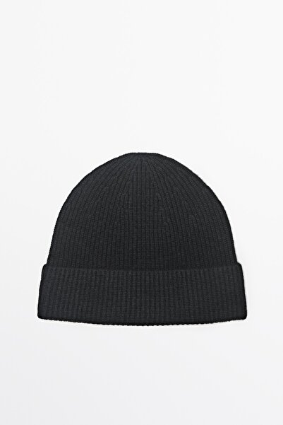 Massimo Dutti %100 kaşmir örgü bere