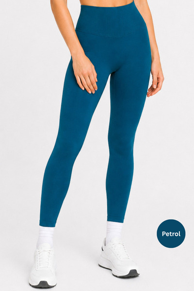 Formactive Petrolno plave push-up bešavne ženske sportske leggins 1920-1950-TYT