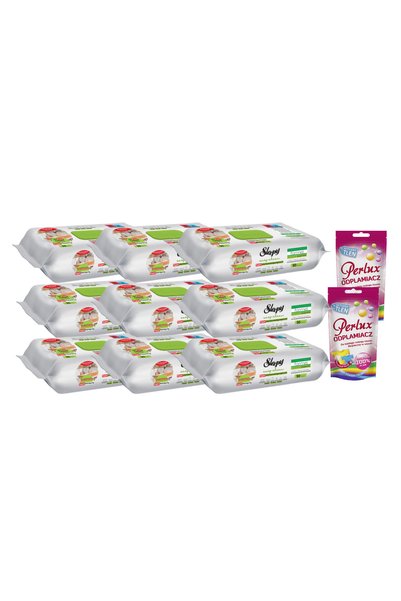 Sleepy PACHET PROMOȚIONAL: 9× șervețele Easy Clean cu bergamotă 50 buc + 2× s...