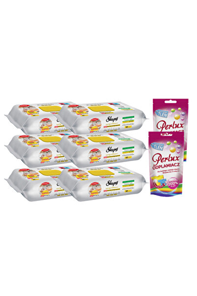 Sleepy PACHET PROMOȚIONAL: 6× șervețele Easy Clean cu lămâie, 50 buc. + 2× so...