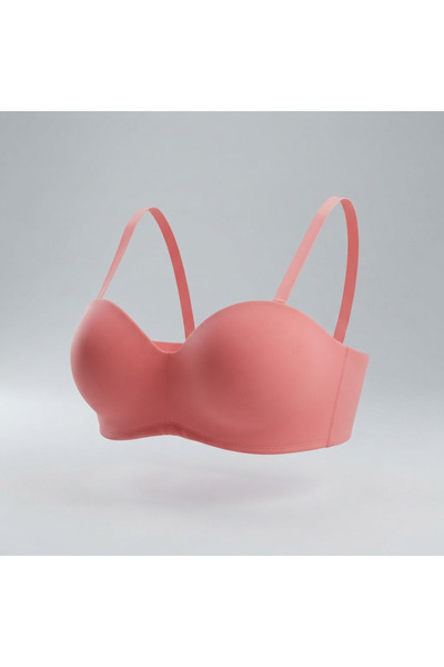 BONBON Women's Strapless Pink Color Bra Bb2002