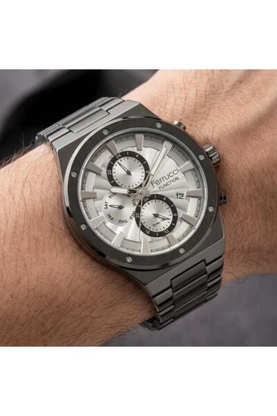 Ferrucci Fcf.03251Fm.04 Functions Active Steel Men's Wristwatch