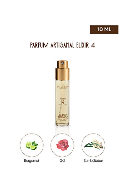 Atelier Rebul Parfum Artisanal Elixir Extrait de Parfum 10ml No:4