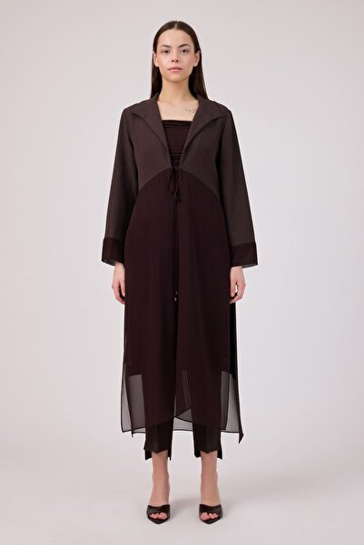 FEVER Şifon kumaş mixli uzun tunik