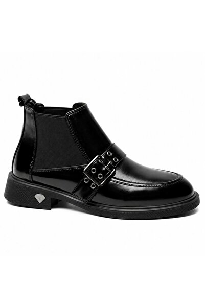 KUUM LONDON K81-5016 Μαύρες Χειμερινές Γυναικείες Μπότες