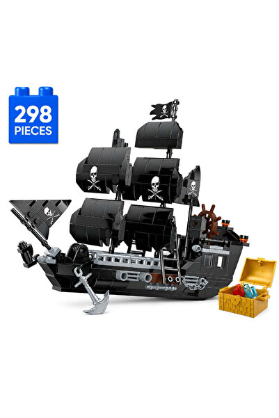 Minibric Set de Constructie cu Piese Tip Blocuri Construit 298 Piese DeathShi...