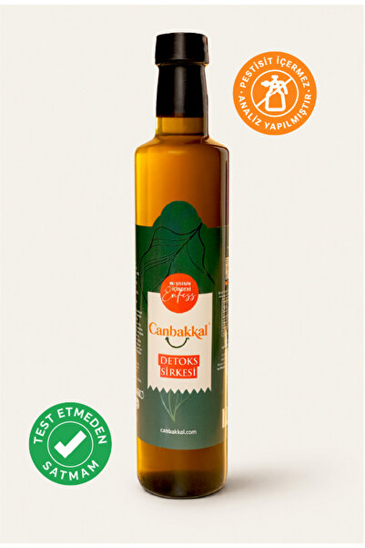 Canbakkal Detoks Sirkesi 500 ml - Geleneksel Doğal Fermente ve Katkısız Aroma...