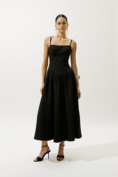 Manuka April Evening Dress Black
